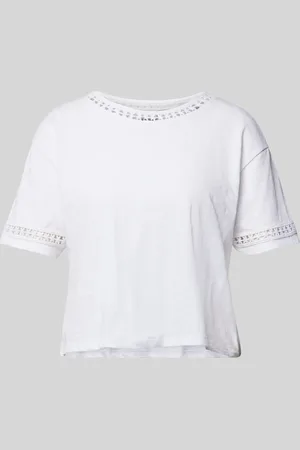 Jake*s T-shirt met gehaakt kant