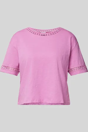 Jake*s T-shirt met gehaakt kant