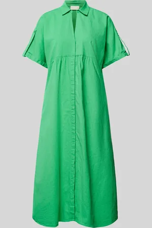 Milano Midi-jurk met V-hals