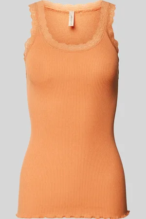 soyaconcept Zijden top met kant, model 