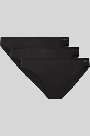 Calvin Klein Slip in effen design in een set van 3 stuks