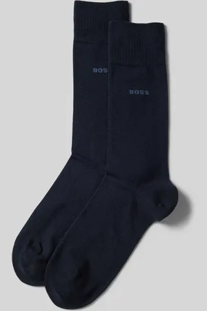 HUGO BOSS Sokken met labelprint in een set van 2 paar