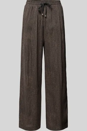 Opus Stoffen broek met verkorte pasvorm, model 