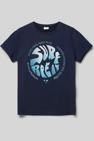QS by s.Oliver T-shirt met motiefprint