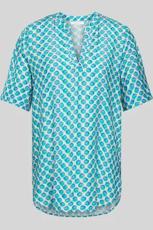 ETERNA Blouse met tuniekkraag