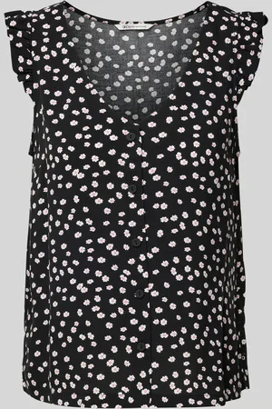 TOM TAILOR Blousetop met all-over motiefprint
