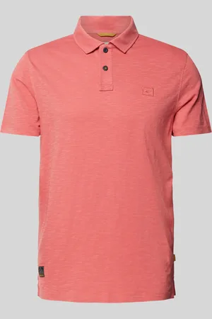 Camel Active Poloshirt met labelstitching