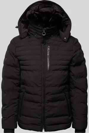 Wellensteyn Gewatteerd jack met labeldetails, model 