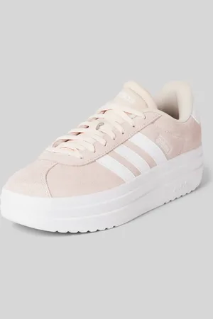 adidas Plateausneakers van leermix, model 