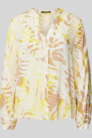 Comma, Blouse met tuniekkraag