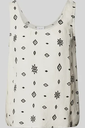 VILA Tanktop met all-over motief, model 