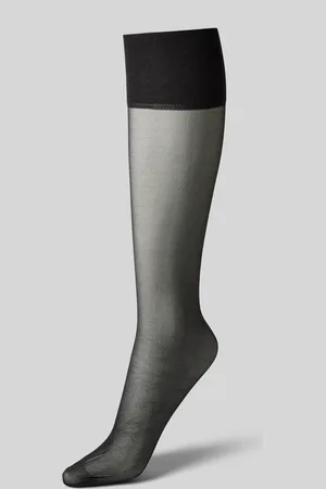 Falke Fijne kniekousen van 20 DEN in een matte look