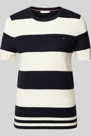 Tommy Hilfiger Gebreid shirt met logostitching, model 