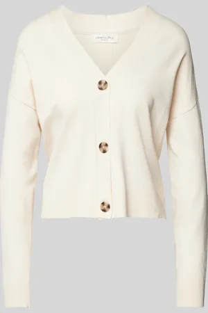 Christian Berg Cardigan met extra brede schouders