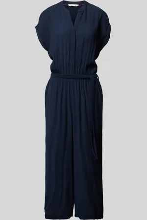 TOM TAILOR Jumpsuit met strikceintuur