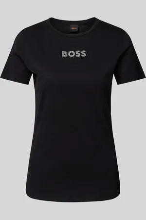 HUGO BOSS T-shirt met strass-steentjes, model 