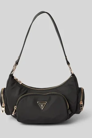 Guess Handtas met labelapplicatie, model 