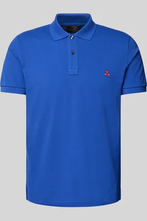 Peuterey Regular fit poloshirt met logostitching, model 