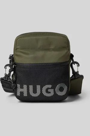 HUGO BOSS Schoudertas met labelprint, model 