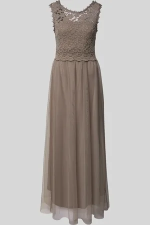 VILA Maxi-jurk met kant, model 