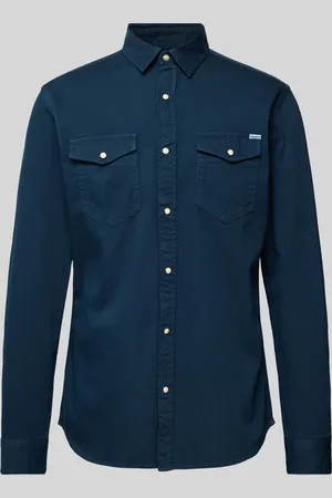 JACK & JONES Slim fit vrijetijdsoverhemd met kentkraag, model 