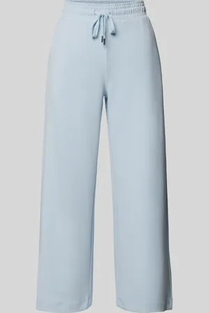 soyaconcept Wide leg sweatpants met tunnelkoord