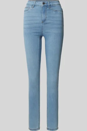 Noisy May Skinny fit jeans met knoop- en ritssluiting, model 