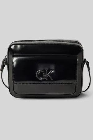 Calvin Klein Schoudertas met labelapplicatie
