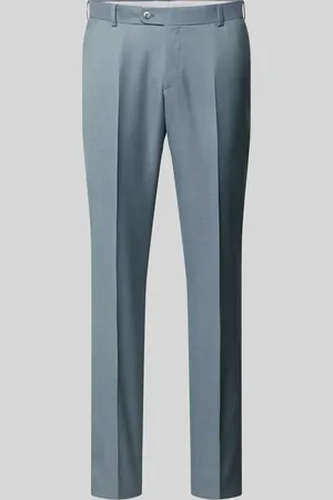 Wilvorst Regular fit pantalon met persplooien