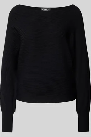 ONLY Gebreide pullover met boothals, model 