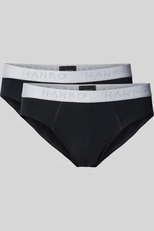 Hanro Slip met labeldetails in een set van 2 stuks