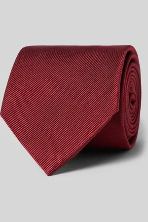 Profuomo Zijden stropdas in effen design (8 cm)