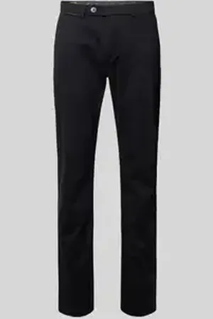 Bugatti Slim fit stoffen broek met achterzakken