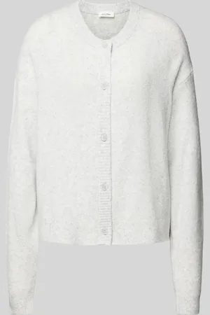 American Vintage Oversized gebreid jack met knoopsluiting, model 