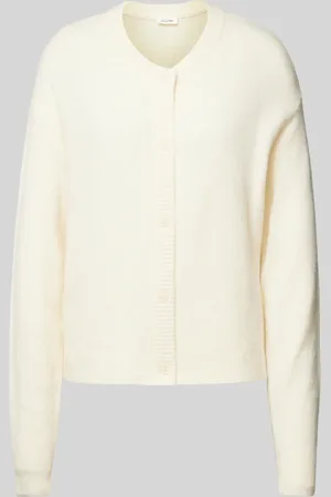 American Vintage Oversized gebreid jack met knoopsluiting, model 