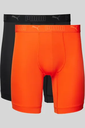 PUMA Boxershort met elastische band met label in een set van 2 stuks