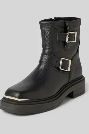 Steve Madden Leren laarzen met doornsluitingen, model 