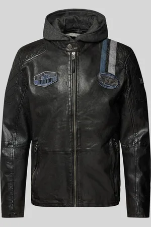 Gipsy Leren jack met capuchon, model 