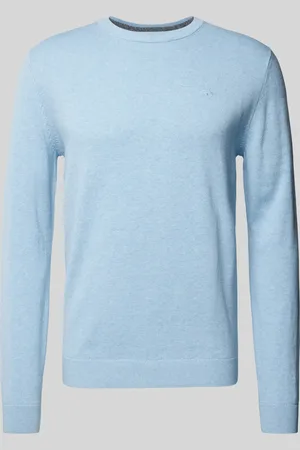 TOM TAILOR Gebreide pullover met labelstitching, model 