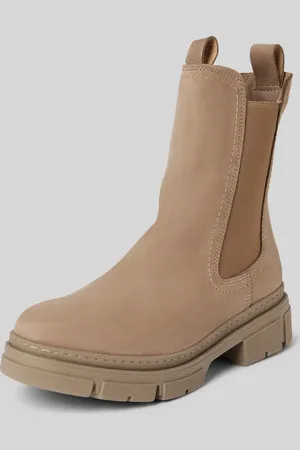 Tamaris Chelsea boots met treklussen