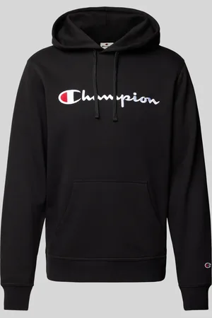 Champion Hoodie met labelstitching