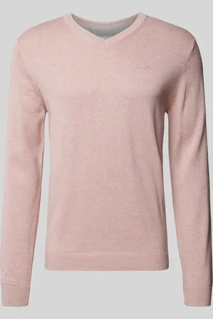 TOM TAILOR Regular fit gebreide pullover met V-hals