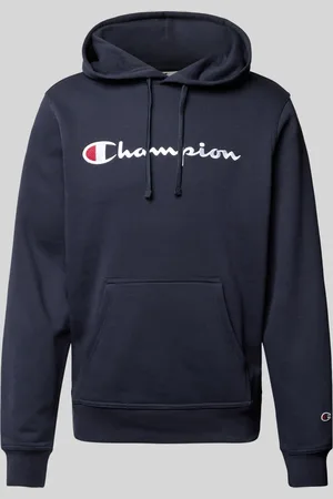 Champion Hoodie met labelstitching