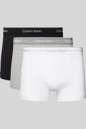 Calvin Klein Boxershort met band met label in een set van 3 stuks
