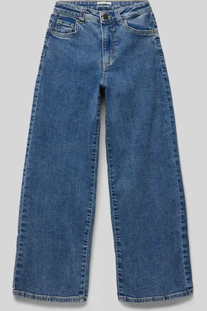 TOM TAILOR High waist wide fit jeans met verstelbare taille