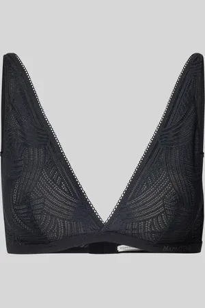 Marc O’ Polo Nauwsluitende bralette met geometrisch design van kant