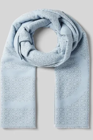 Calvin Klein Sjaal met labelmotief, model 
