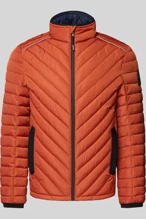 McNeal Gewatteerd jack met labeldetail