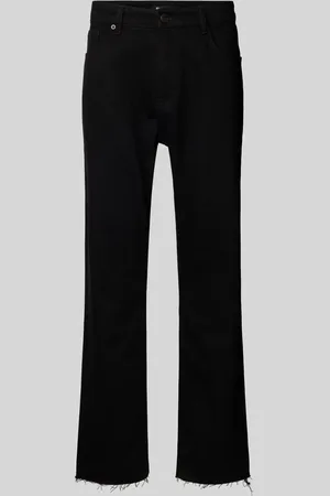 2Y Straight leg jeans met franjes, model 