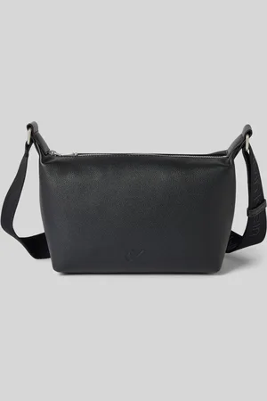 Calvin Klein Handtas met label in reliëf, model 